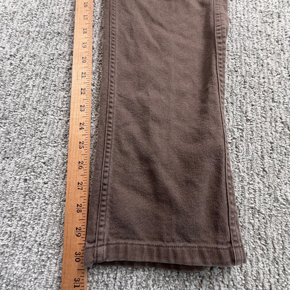 Brixton Grain Pant Men 32/32(30.5) Brown Slim Fit Stretch Cotton Twill Trousers - Picture 8 of 9